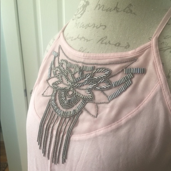 Hollister spaghetti top w/silver detail NWT - Picture 2 of 7